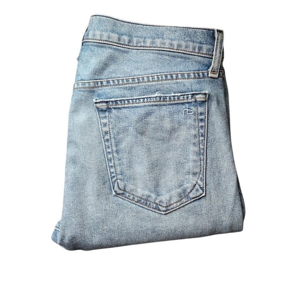 RAG & BONE Fit 2 Slim Jeans Light Wash Denim Jamie Size 33